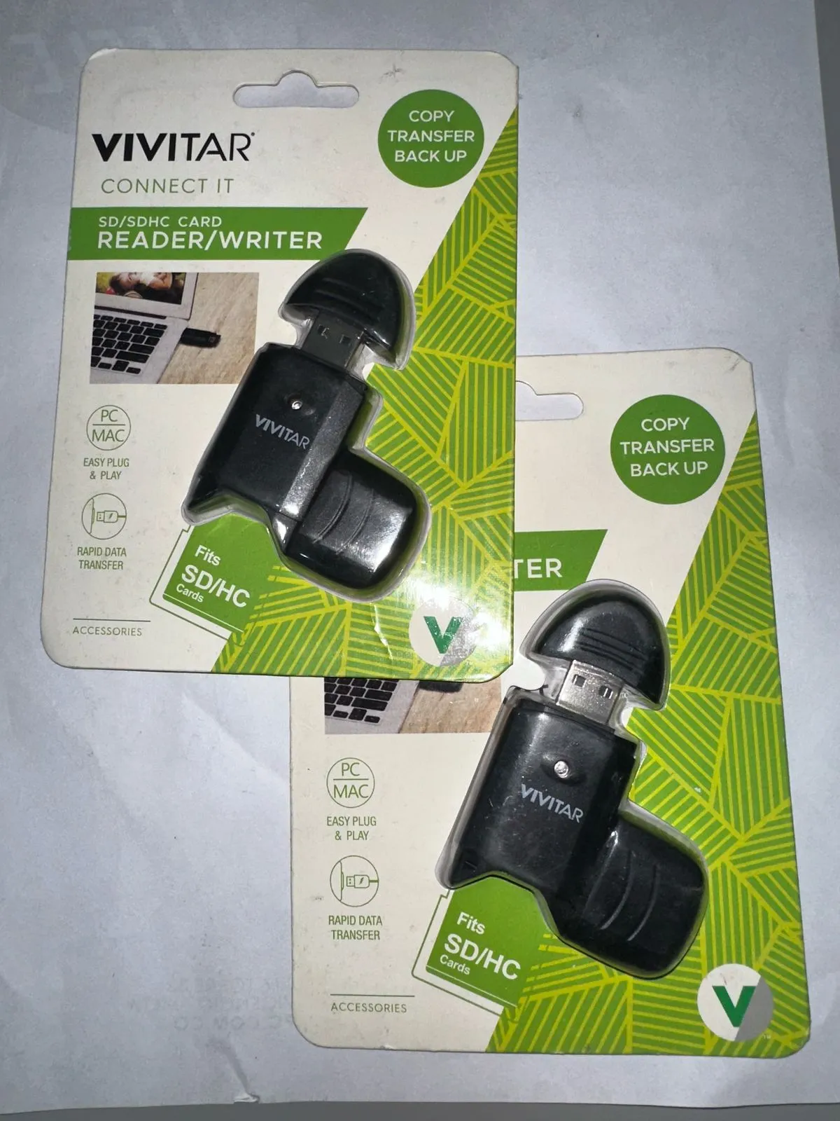 MEMORIA USB-A VIVITAR CARD READER/WRITER